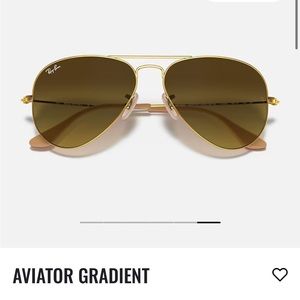 Ray-ban gradient aviator